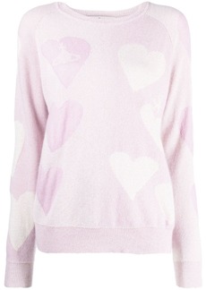 Vivienne Westwood heart-motif crew-neck sweatshirt