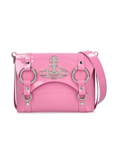 Vivienne Westwood Kim Patent Leather Crossbody Bag