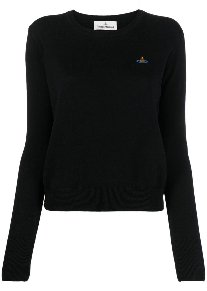 Vivienne Westwood logo-embroidered jumper