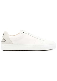 Vivienne Westwood logo-print leather sneakers