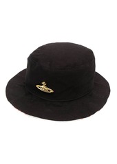 Vivienne Westwood logo-print reversible bucket hat