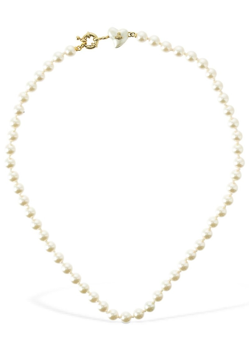 Vivienne Westwood Lynette Pearl Bracelet in White