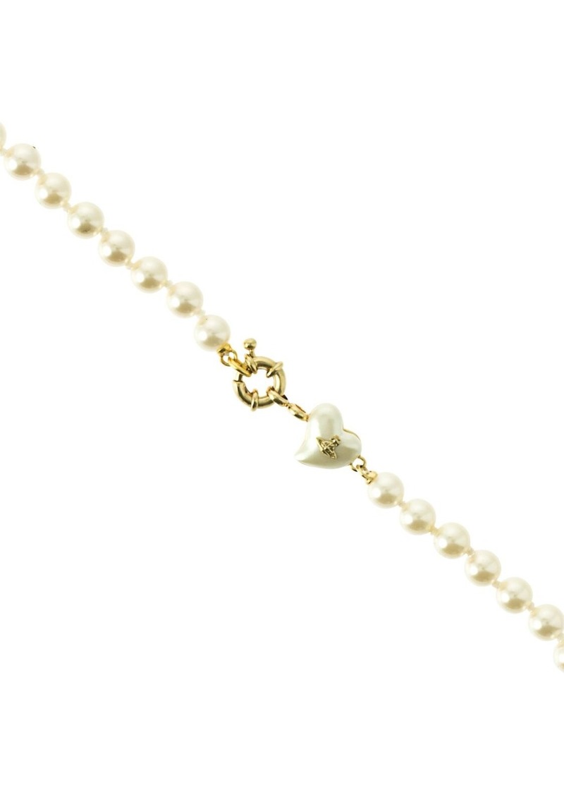 Vivienne Westwood Lynette Pearl Bracelet in White