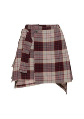 Vivienne Westwood Meghan Checked Mini Kilt Skirt