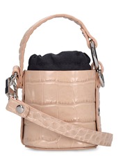 Vivienne Westwood Mi Daisy Croc Embossed Top Handle Bag