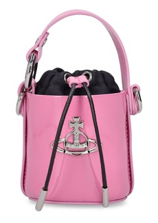 Vivienne Westwood Mini Daisy Patent Leather Top Handle Bag