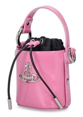 Vivienne Westwood Mini Daisy Patent Leather Top Handle Bag