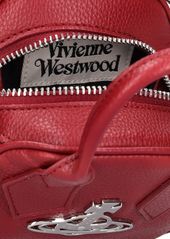 Vivienne Westwood Mini Yasmin Grained Faux Leather Bag