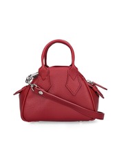 Vivienne Westwood Mini Yasmin Grained Faux Leather Bag