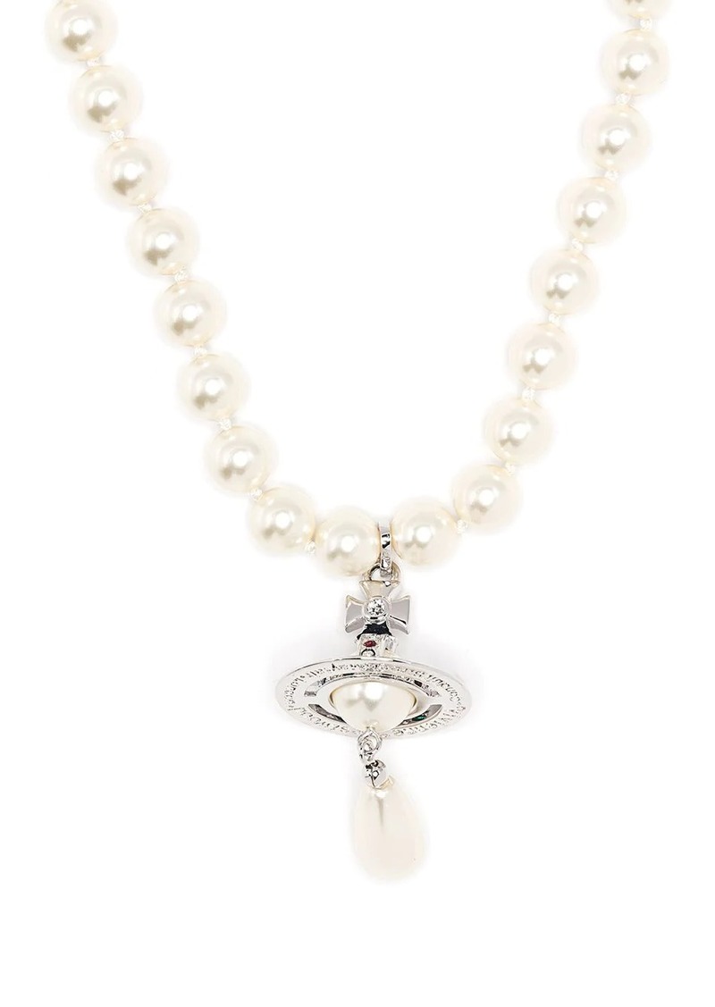 one row pearl necklace