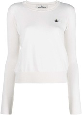 Vivienne Westwood Orb-embroidered cotton-cashmere jumper