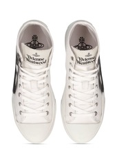 Vivienne Westwood Plimsoll High Top Canvas Sneakers
