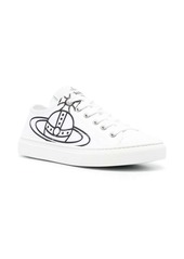 Vivienne Westwood Plimsoll Orb-print canvas sneakers