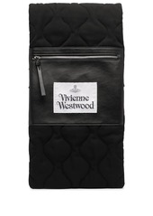 Vivienne Westwood quilted logo patch scarf