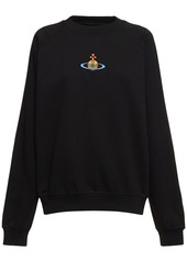 Vivienne Westwood Raglan Cotton Jersey Sweatshirt