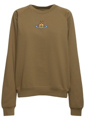 Vivienne Westwood Raglan Cotton Jersey Sweatshirt