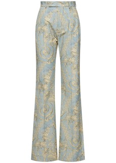 Vivienne Westwood Ray Cotton Jacquard Flared Pants