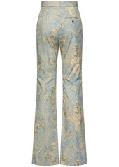 Vivienne Westwood Ray Cotton Jacquard Flared Pants