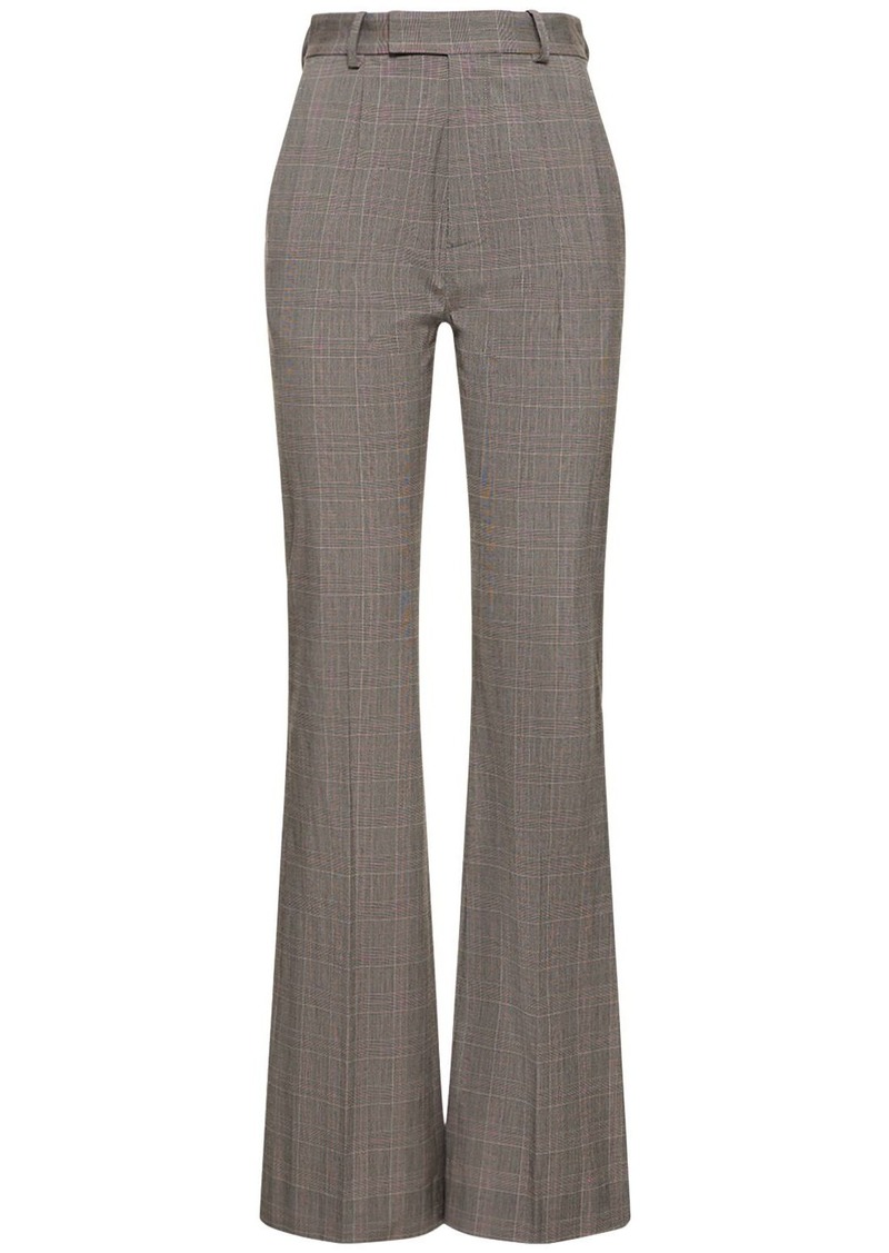 Vivienne Westwood Ray Prince Of Wales Flared Pants