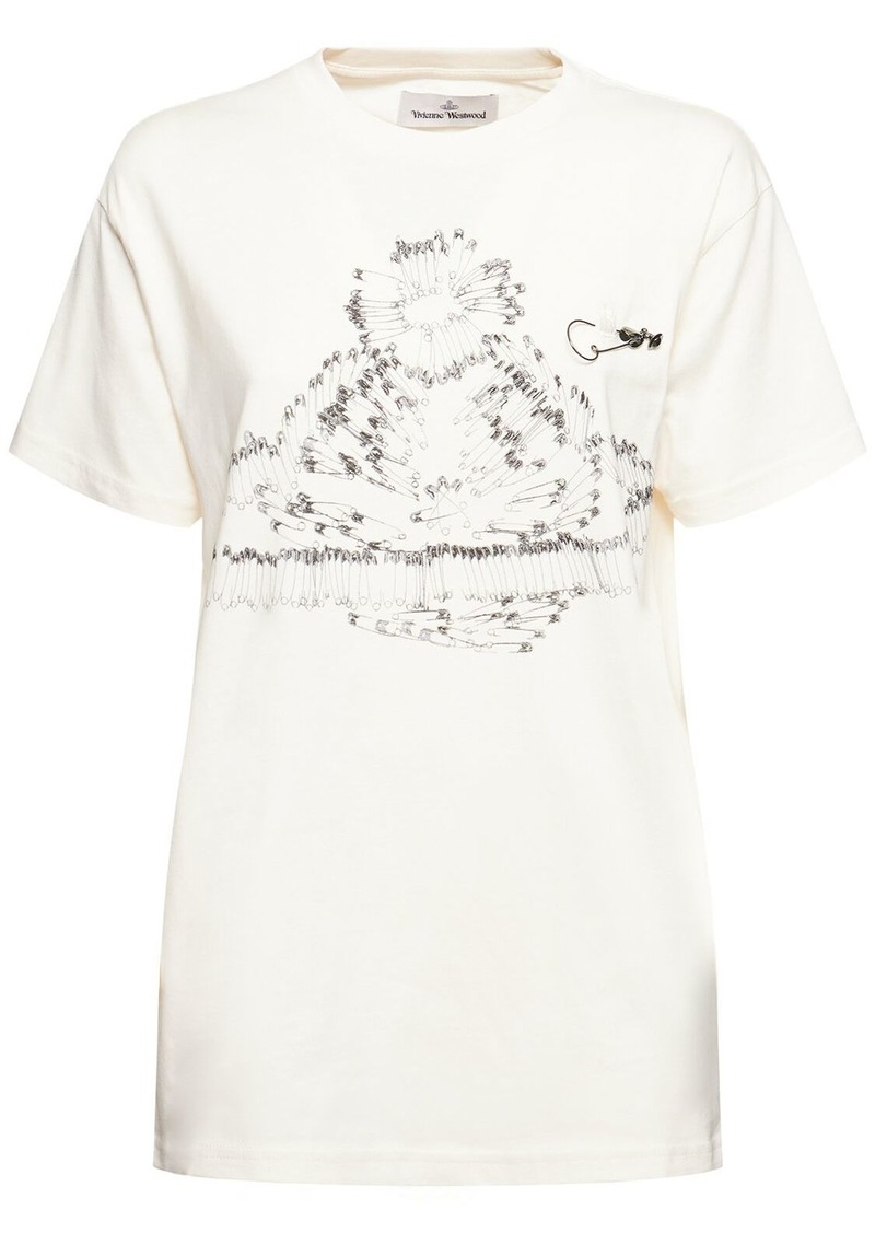 Vivienne Westwood Safety Pin Orb Classic Jersey T-shirt