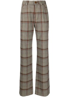 Vivienne Westwood straight-leg plaid trousers
