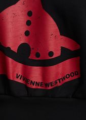 Vivienne Westwood Sunken Orb Jersey Crop Sweatshirt