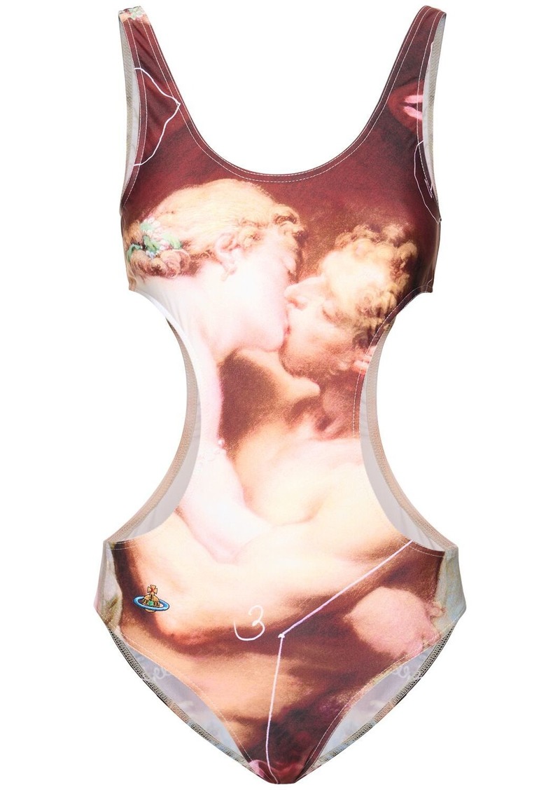 Vivienne Westwood The Kiss Lycra One Piece Swimsuit