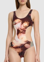 Vivienne Westwood The Kiss Lycra One Piece Swimsuit