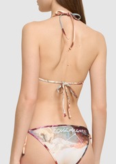Vivienne Westwood The Kiss Printed Triangle Bikini Set