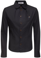 Vivienne Westwood Toulouse Cotton Poplin Shirt W/logo