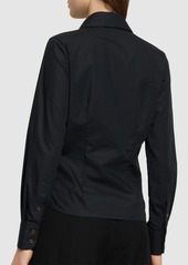 Vivienne Westwood Toulouse Cotton Poplin Shirt W/logo