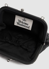 Vivienne Westwood Vivienne Orb Smooth Leather Clutch