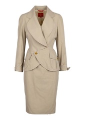 Vivienne Westwood Beige Skirt and Jacket Set