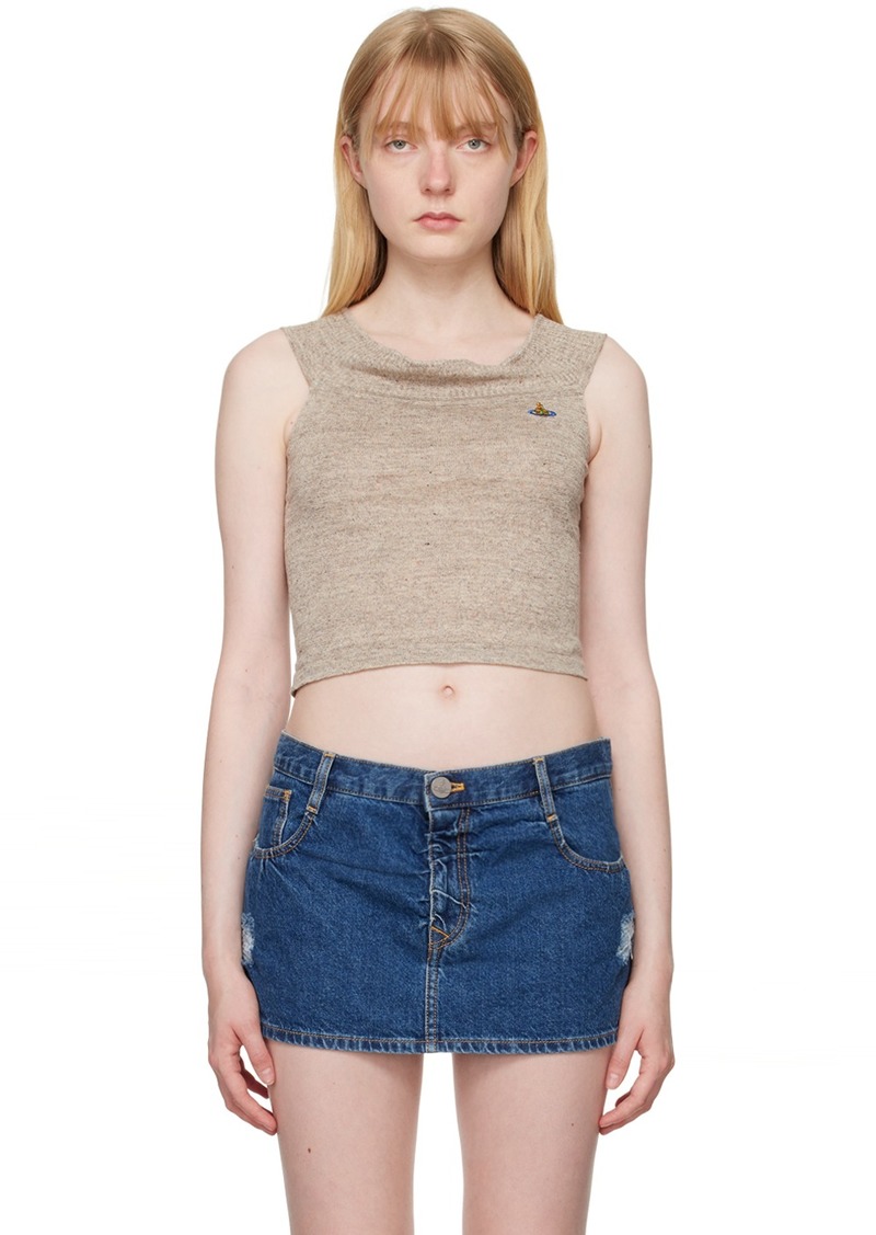 Vivienne Westwood Beige Valentina Tank Top