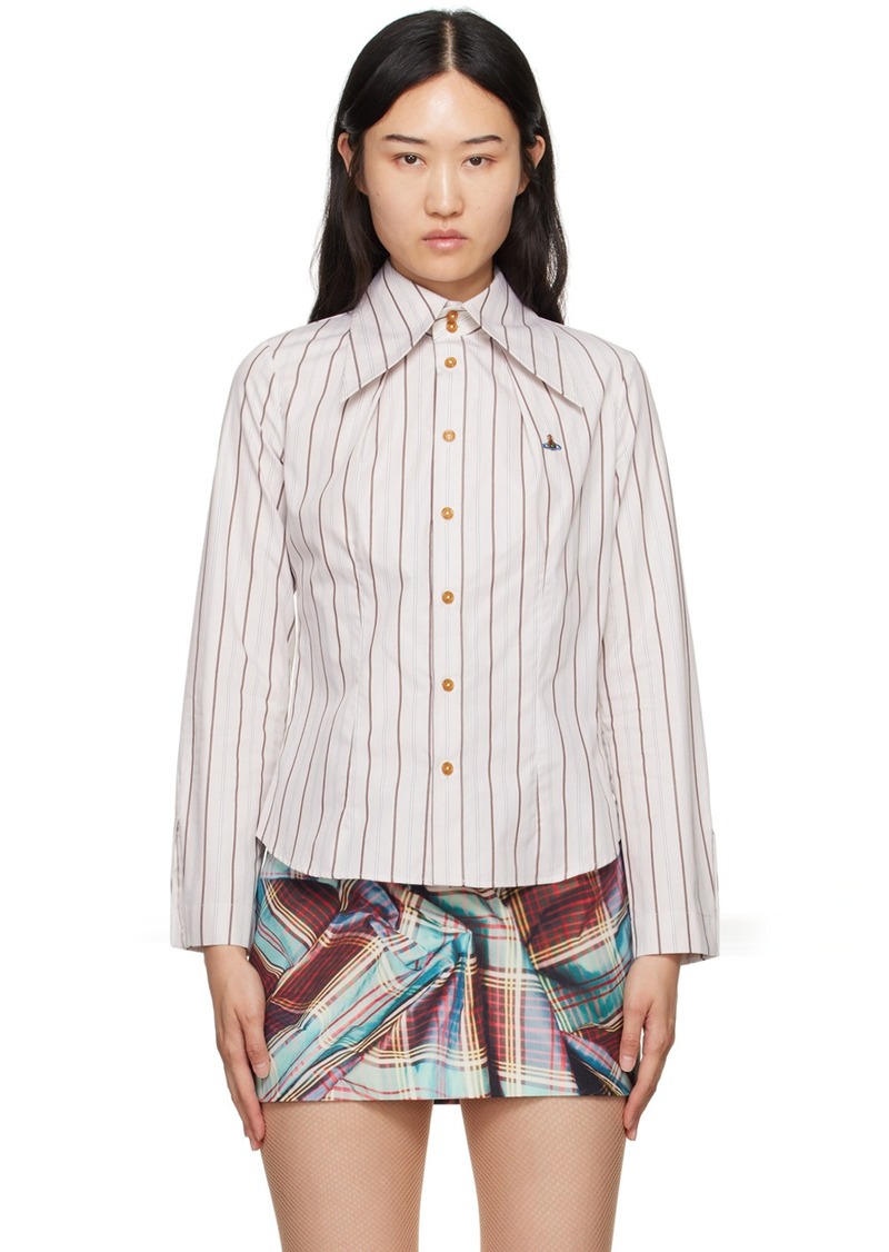 Vivienne Westwood Beige W Violin Shirt