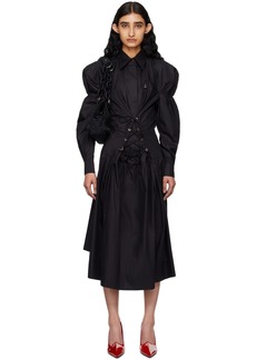 Vivienne Westwood Black Kate Midi Dress