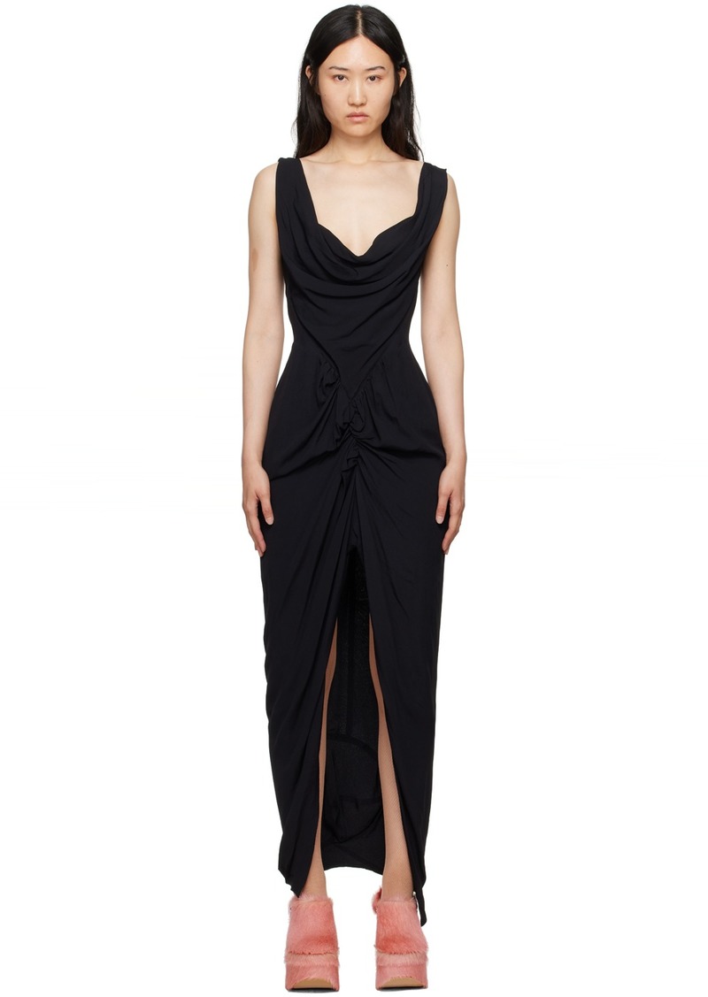 Vivienne Westwood Black Panther Maxi Dress