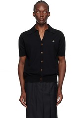 Vivienne Westwood Black Polo Cardigan