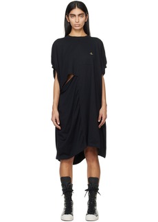 Vivienne Westwood Black Sleeveless Dolly Midi Dress