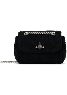 Vivienne Westwood Black Small Purse With Chain Bag