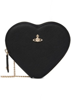 Vivienne Westwood Black Victoria New Heart Bag