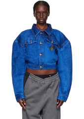 Vivienne Westwood Blue Boxer Denim Jacket