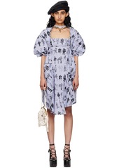 Vivienne Westwood Blue Cranbourne Midi Dress