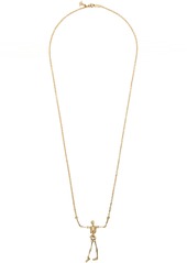 Vivienne Westwood Gold Skeleton Long Necklace