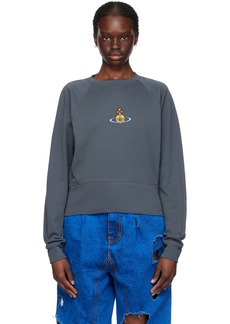 Vivienne Westwood Gray Athletic Sweatshirt