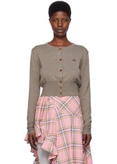 Vivienne Westwood Gray Bea Cardigan