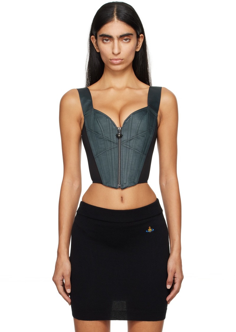 Vivienne Westwood Gray Classic Corset Top