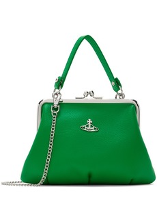 Vivienne Westwood Green Granny Frame Bag