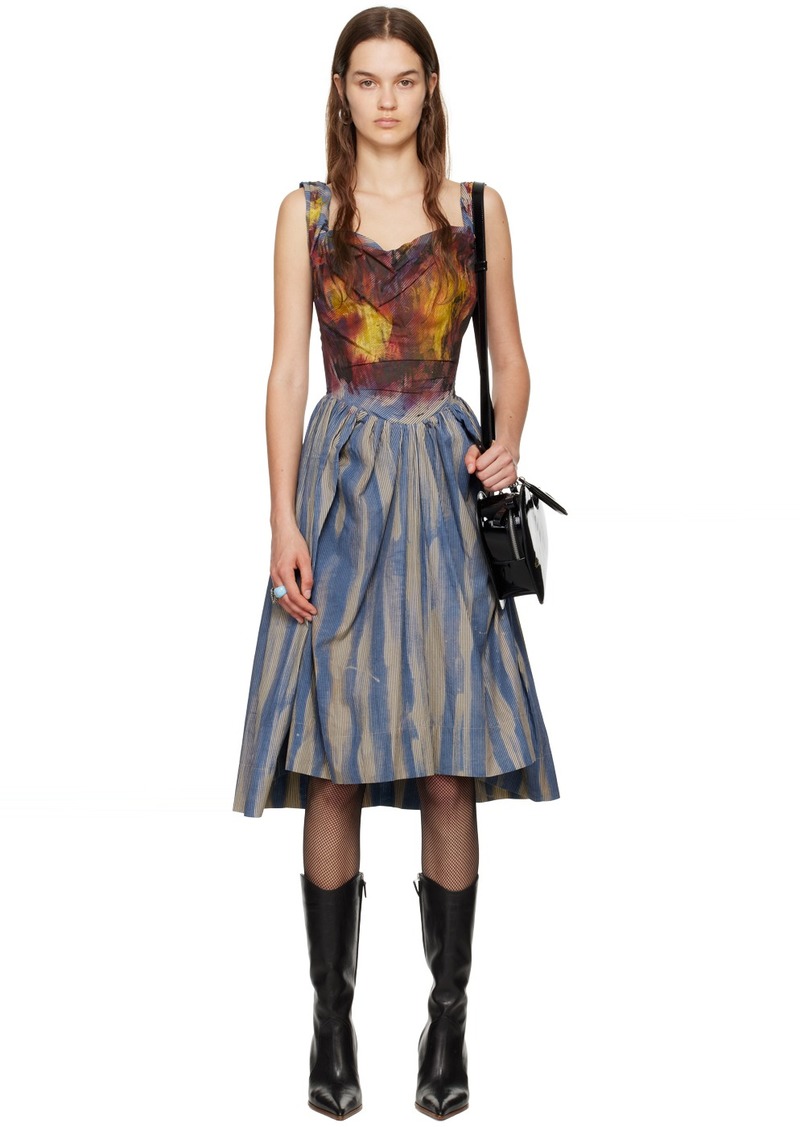 Vivienne Westwood Multicolor Sunday Midi Dress