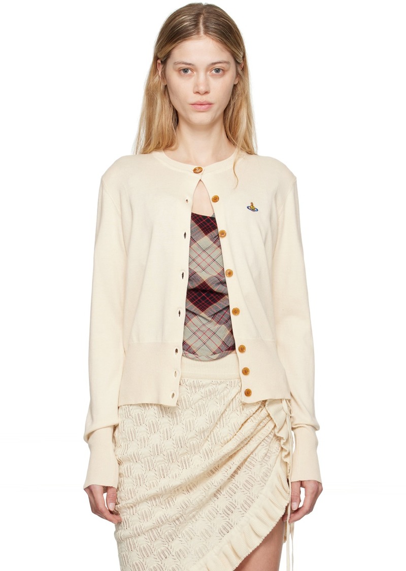 Vivienne Westwood Off-White Bea Cardigan